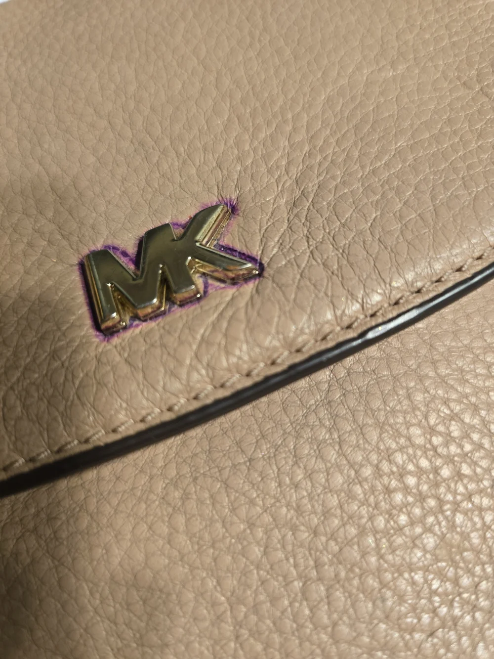 Michael Kors Blush Leather Crossbody Bag